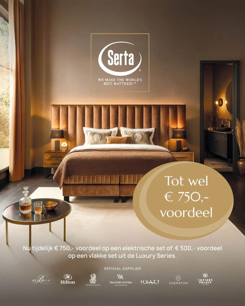 Luxury Serta actie